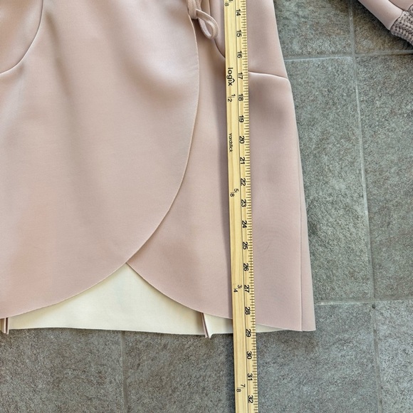 Venus Women's Shawl Collar Jacket Light Pink Blush Size Medium - Picture 8 of 10